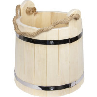 Бондарное ведро Банная линия 9 л 12-443