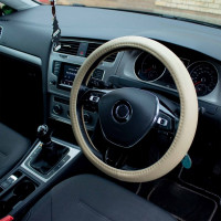 Чехол на руль Heyner Premium бежевый, d 37-39 см 603500