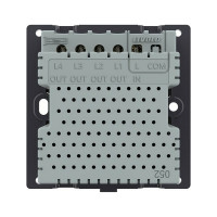 Четырехклавишный сенсорный выключатель LIVOLO UK стандарт (механизм) VL-C304-D6