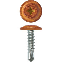 Саморез Daxmer пшс м 4,2x16 500 шт., орех 346322