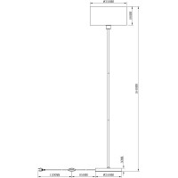 Торшер Moderli Room V2734-1F