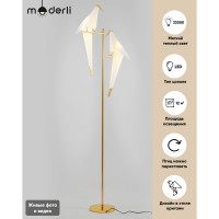 Декоративная настольная лампа Moderli Birds V3075-2TL