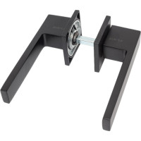 Дверная ручка PUERTO Бискотти, серия SLIM, черный INAL 540-03 slim B