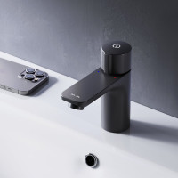 Смеситель для умывальника AM.PM X-Joy TouchReel  чёрный F85A02522