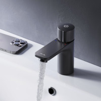 Смеситель для умывальника AM.PM X-Joy TouchReel  чёрный F85A02522