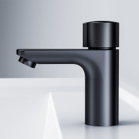 Смеситель для умывальника AM.PM X-Joy TouchReel  чёрный F85A02522