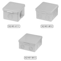 Коробка распределительная TDM ELECTRIC 65х65х50мм, крышка, IP54, 4 входа, без гермовводов упаковка 10 штук SQ1401-0811