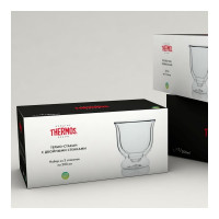 Набор стаканов из двойного стекла тм THERMOS 0.2 л, 2 шт. 723420