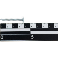 Саморез КВАДРА пресс-шайба, со сверлом, 4.2x38, цинк, 10 шт. 420384081210