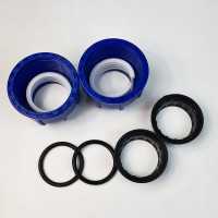 Тройник ПНД переходной 50 мм х 1" НР х 50 мм Boutte 1649441