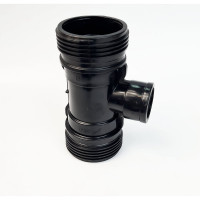 Тройник ПНД переходной 50 мм х 1" ВР х 50 мм Boutte 1649403