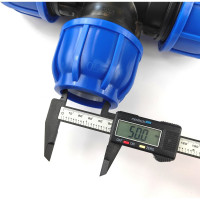 Тройник ПНД переходной 63-50-63 мм Boutte 1649373