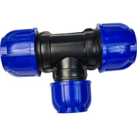 Тройник ПНД переходной 63-50-63 мм Boutte 1649373