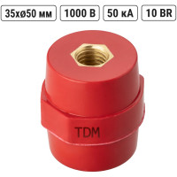 Силовой изолятор TDM ELECTRIC SM35 H35xD32xM10 мм SQ0807-0054