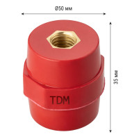 Силовой изолятор TDM ELECTRIC SM35 H35xD32xM10 мм SQ0807-0054