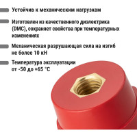 Силовой изолятор TDM ELECTRIC SM35 H35xD32xM10 мм SQ0807-0054