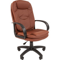 Компьютерное кресло CHAIRMAN ст-68 экокожа, коричневый 00-07069917