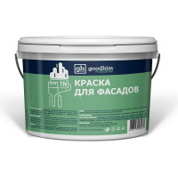 Колерованная краска для фасадов Goodhim TN D2 RAL 000 75 00, водно-дисперсионная акриловая, матовая, 7 кг 54000