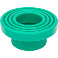 Втулка под фланец Blue Ocean полипропиленовая (без прокладки) 40 мм, зеленая, PPRF/FLA-40(G)