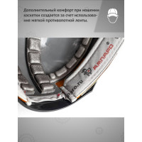 Защитная каскетка Ампаро Легионер оранжевая 126915