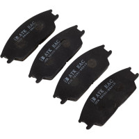 Комплект передних автомобильных тормозных колодок 058110, 4 шт, Hyundai Accent, Getz (TB), Lantra II, Santa Fe АТК АТК058110