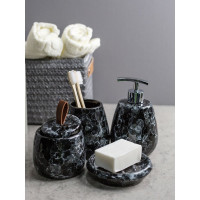 Настольный комплект для ванн Bath Plus Pietra black set5 W-CE2242AA-SET5