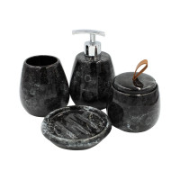 Настольный комплект для ванн Bath Plus Pietra black set5 W-CE2242AA-SET5
