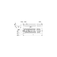 Перфорированный лоток DKC 300x80 L2000 35315
