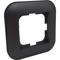 1-местная рамка OVIVO LOFT, черный металлик, 404-170017-096
