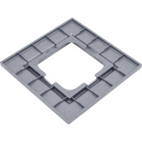 1-местная рамка OVIVO QUANTUM, серебро, 405-320000-096