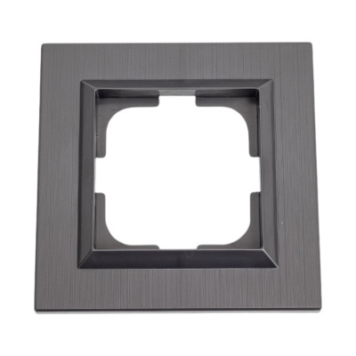 1-местная рамка OVIVO QUANTUM, сталь, 405-340000-096