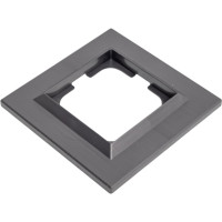 1-местная рамка OVIVO QUANTUM, сталь, 405-340000-096