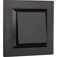 1-местная рамка OVIVO QUANTUM, черный, 405-360000-096