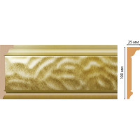 Потолочный плинтус Decomaster 100x25x2400 мм D215-374