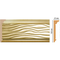 Потолочный плинтус Decomaster 100x25x2400 мм D218-374