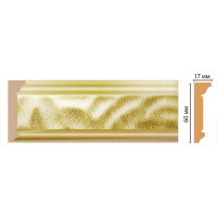 Потолочный плинтус Decomaster 60x17x2400 мм D216-374
