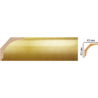Плинтус Decomaster ШК 36 43x43x2400 мм D109-374