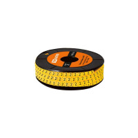 Маркер TDM ELECTRIC МК1 (2,5 мм; символ 2; 1000 шт/ролл) SQ0511-0017