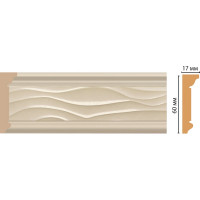 Потолочный плинтус Decomaster 60x17x2400 мм D219-61