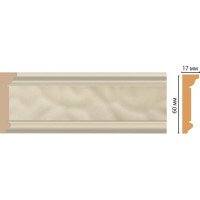 Потолочный плинтус Decomaster 60x17x2400 мм D216-61