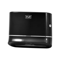Диспенсер бумажных полотенец Puff 5135Bl, черный, ABS-пластик 1402.01
