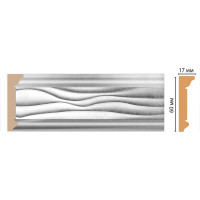 Потолочный плинтус Decomaster 60x17x2400 мм D219-375