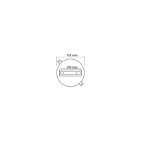 Встраиваемый шинопровод HOROZ ELECTRIC 098-001-0001 Серебро 220-240V RECESSED MONOPOINT TRACK HRZ00000891