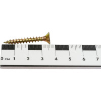 Саморез КРЕП-КОМП желтый цинк, POZY, 5x35, 60 шт. жд535мф