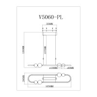 Подвесной светильник Moderli Eclipce V5060-PL