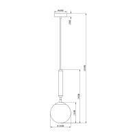 Подвесной светильник Moderli Host V2850-1P