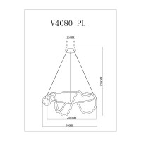 Подвесной светильник Moderli V4080-PL