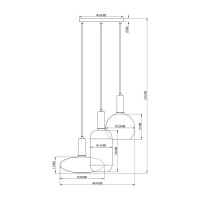 Подвесной светильник Moderli Martin V2892-3P