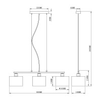 Подвесной светильник Moderli Room V2731-3P