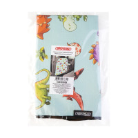 Защита спинки сиденья SKYWAY ПВХ frontlit мультяшные динозаврики фон S06101039